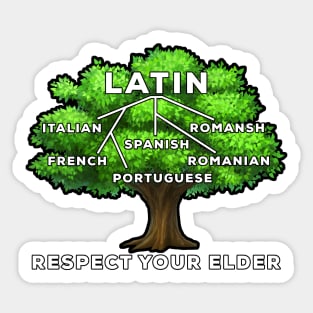 Respect Your Elder Sticker